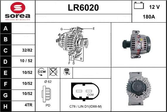 Sera LR6020 - Alternateur cwaw.fr