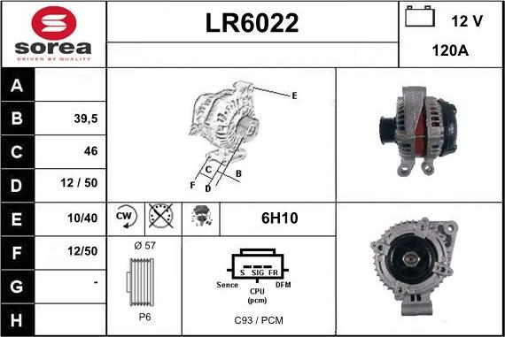 Sera LR6022 - Alternateur cwaw.fr