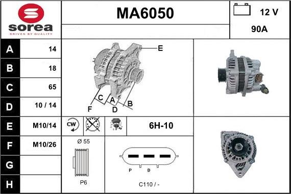 Sera MA6050 - Alternateur cwaw.fr