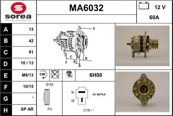 Sera MA6032 - Alternateur cwaw.fr