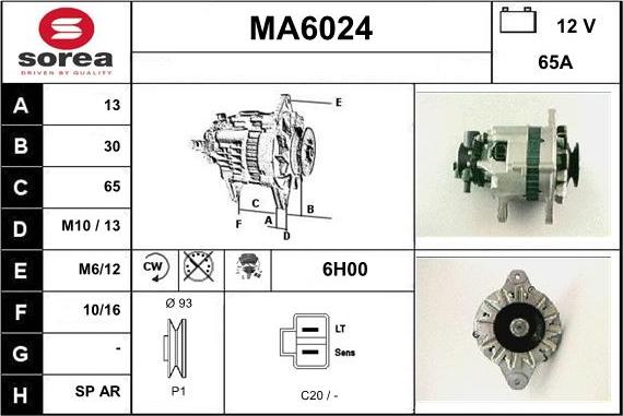 Sera MA6024 - Alternateur cwaw.fr