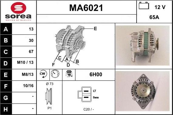 Sera MA6021 - Alternateur cwaw.fr