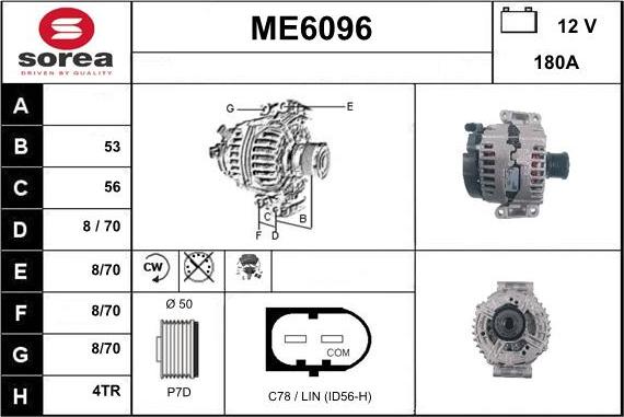 Sera ME6096 - Alternateur cwaw.fr