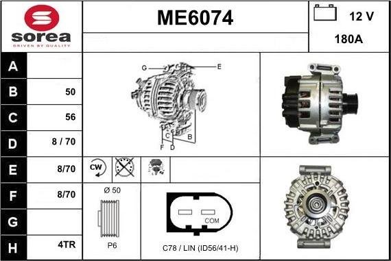 Sera ME6074 - Alternateur cwaw.fr