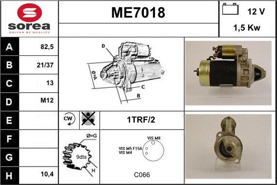 Sera ME7018 - Démarreur cwaw.fr