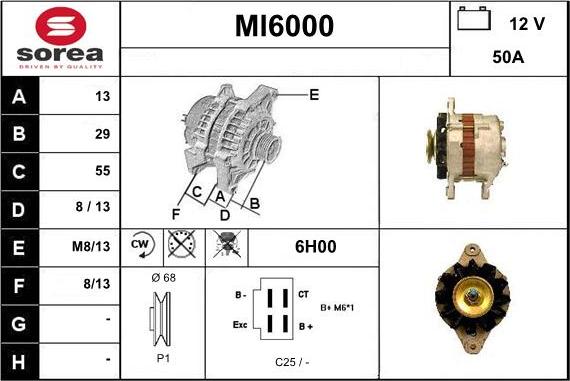 Sera MI6000 - Alternateur cwaw.fr