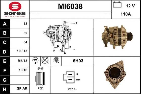 Sera MI6038 - Alternateur cwaw.fr