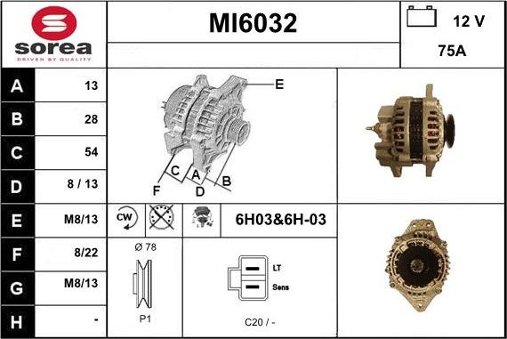 Sera MI6032 - Alternateur cwaw.fr