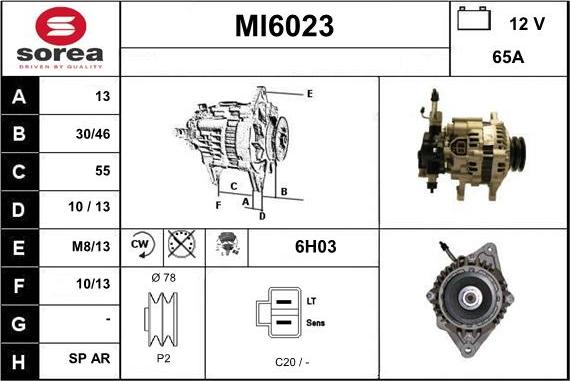 Sera MI6023 - Alternateur cwaw.fr