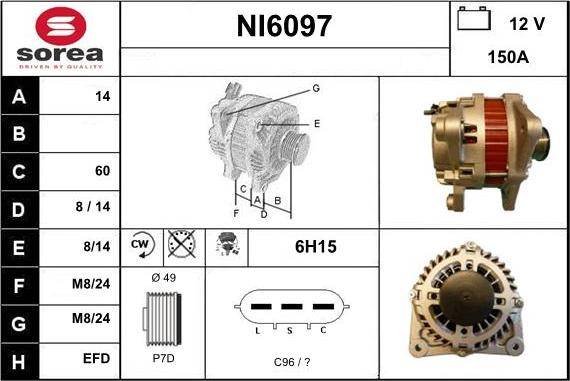 Sera NI6097 - Alternateur cwaw.fr