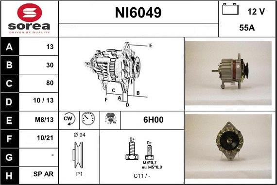 Sera NI6049 - Alternateur cwaw.fr