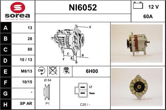 Sera NI6052 - Alternateur cwaw.fr