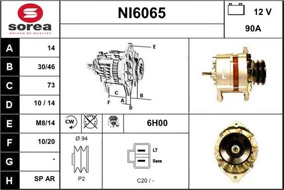 Sera NI6065 - Alternateur cwaw.fr