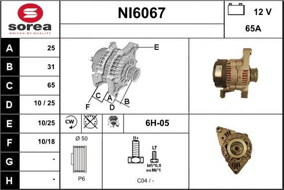 Sera NI6067 - Alternateur cwaw.fr