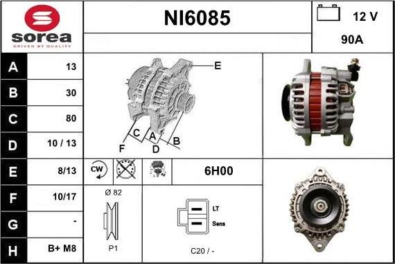 Sera NI6085 - Alternateur cwaw.fr