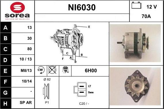 Sera NI6030 - Alternateur cwaw.fr