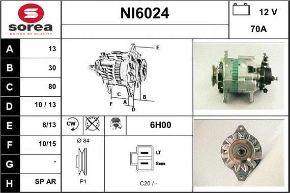 Sera NI6024 - Alternateur cwaw.fr