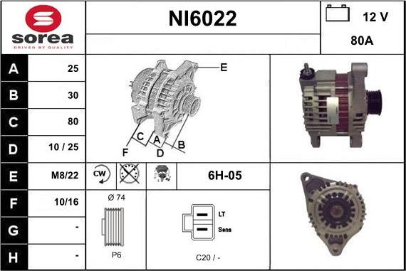 Sera NI6022 - Alternateur cwaw.fr