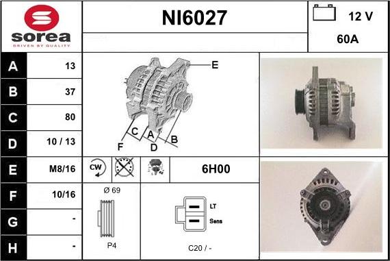 Sera NI6027 - Alternateur cwaw.fr