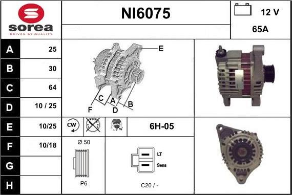 Sera NI6075 - Alternateur cwaw.fr