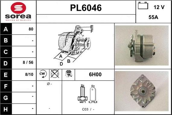 Sera PL6046 - Alternateur cwaw.fr