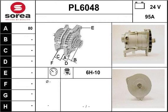 Sera PL6048 - Alternateur cwaw.fr