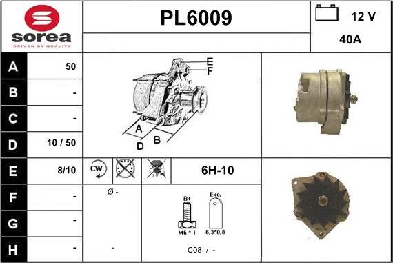 Sera PL6009 - Alternateur cwaw.fr