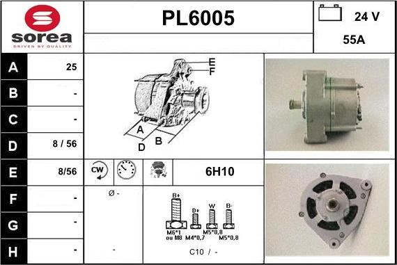 Sera PL6005 - Alternateur cwaw.fr