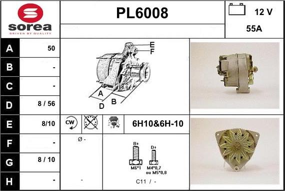 Sera PL6008 - Alternateur cwaw.fr