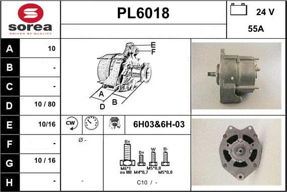 Sera PL6018 - Alternateur cwaw.fr