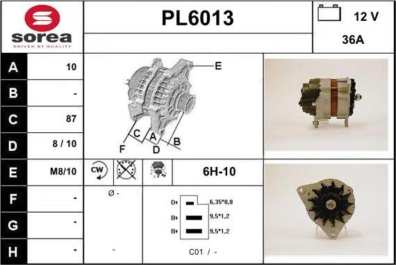 Sera PL6013 - Alternateur cwaw.fr