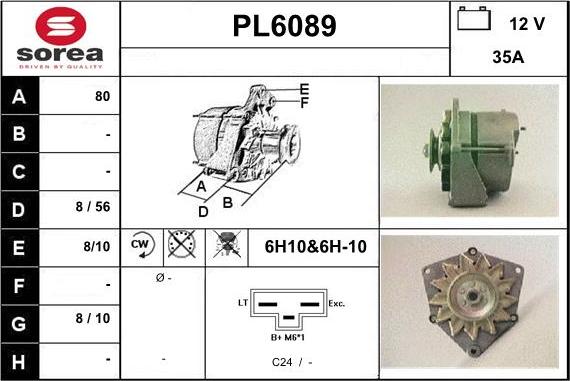 Sera PL6089 - Alternateur cwaw.fr