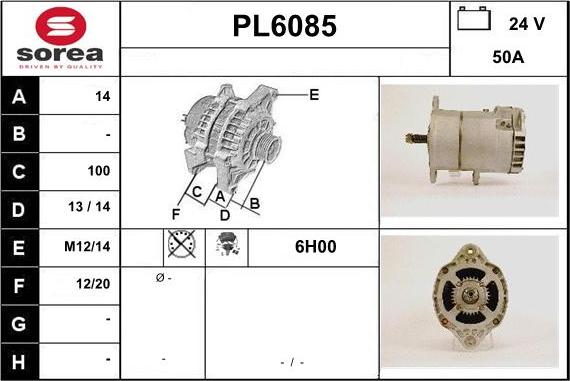 Sera PL6085 - Alternateur cwaw.fr