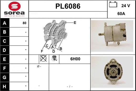 Sera PL6086 - Alternateur cwaw.fr