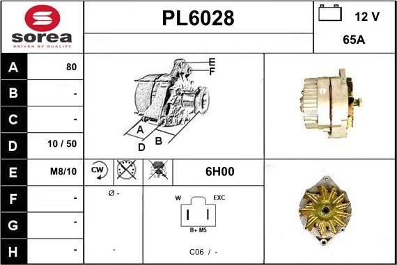 Sera PL6028 - Alternateur cwaw.fr