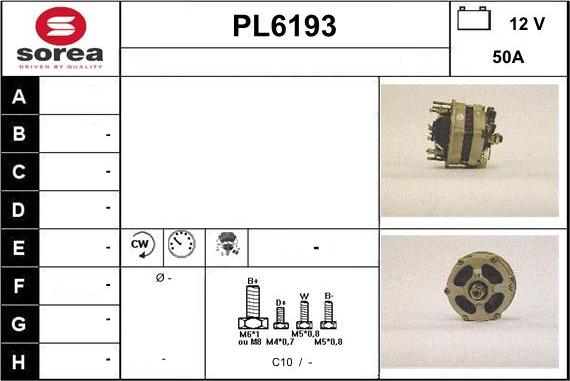 Sera PL6193 - Alternateur cwaw.fr