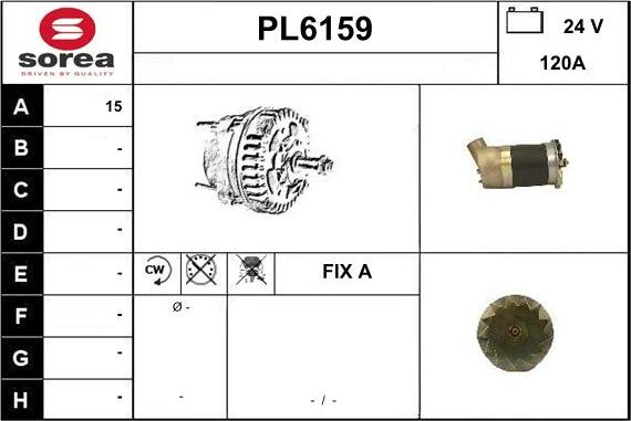 Sera PL6159 - Alternateur cwaw.fr