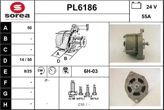 Sera PL6186 - Alternateur cwaw.fr