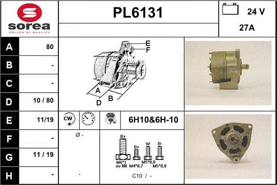 Sera PL6131 - Alternateur cwaw.fr