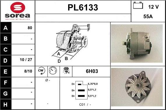 Sera PL6133 - Alternateur cwaw.fr