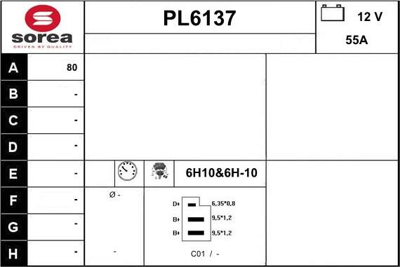 Sera PL6137 - Alternateur cwaw.fr