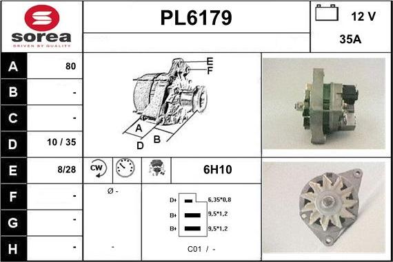 Sera PL6179 - Alternateur cwaw.fr