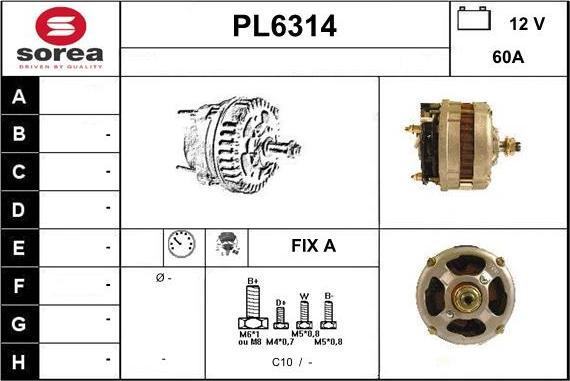 Sera PL6314 - Alternateur cwaw.fr