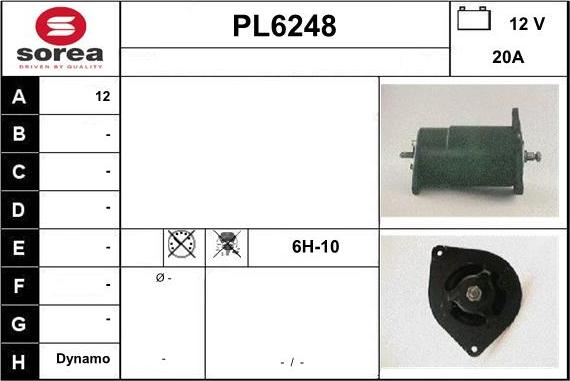 Sera PL6248 - Alternateur cwaw.fr