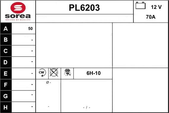 Sera PL6203 - Alternateur cwaw.fr