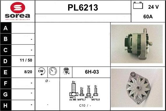 Sera PL6213 - Alternateur cwaw.fr