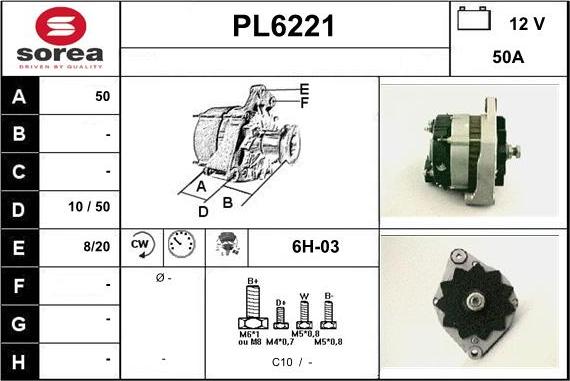 Sera PL6221 - Alternateur cwaw.fr