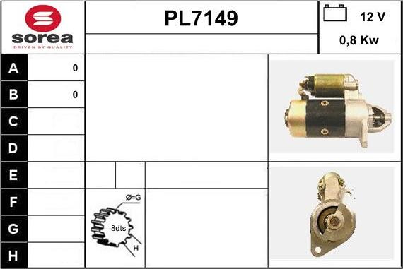 Sera PL7149 - Démarreur cwaw.fr