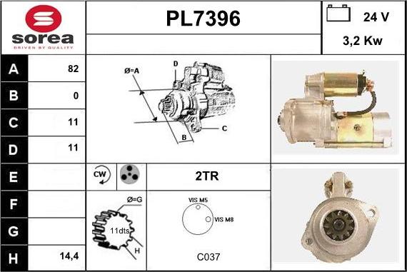 Sera PL7396 - Démarreur cwaw.fr