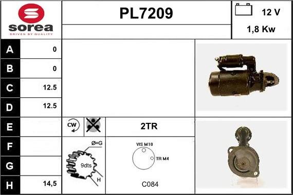 Sera PL7209 - Démarreur cwaw.fr